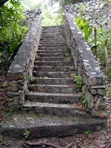 rock stairs